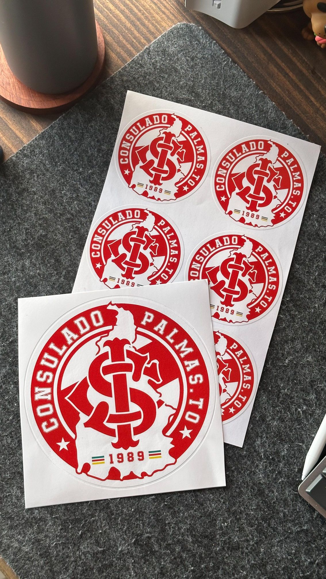 Adesivos Consulado Inter Palmas