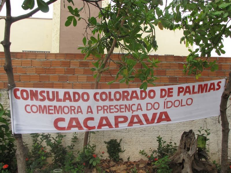 Homenagem ao ídolo Caçapava