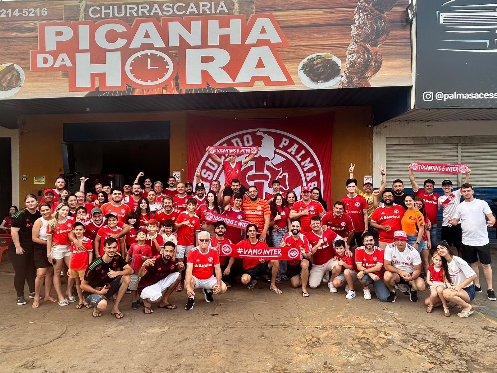 Consulado reunido no Picanha da Hora